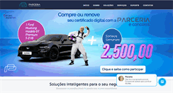Desktop Screenshot of parcerianet.com.br