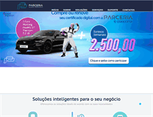 Tablet Screenshot of parcerianet.com.br